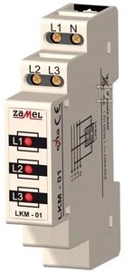 Zamel maitinimo indikatorius LKM-01-10 1P 230V 1,5mA LKM-01-10