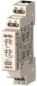 „Zamelis“ be įtampos bistabili relė PBM-05/12-24V (EXT10000069)