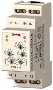 Zamel Laiko siųstuvas 16A 0.1sek- 10 diena 24- 250V AC / DC PCM -10 / 24V (EXT10000086)