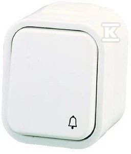 Zamel Hermetic belaidis mygtukas Bulik 150m 12V baltas (PDH-991)