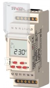 Zamel 3 fazės įtampos relė 1P AC PNM-32 (EXT10000106)