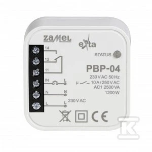 Zamel Bistalinis universalus tiektuvas 230V AC 10A (PBP-04)