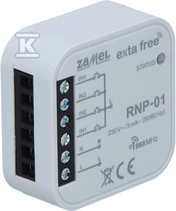 Zamel 4 kanalų radijo siųstuvas - RNP-01