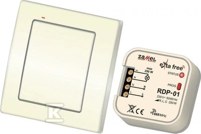 Zamel Wireless valdymo rinkinys (RNK02+RDP01 - RZB-02