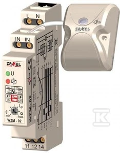 Zamel Jungiklis prieblandoje su zondu SOS- 01 230V AC WZM- 02 / SOS (EXT10000146)