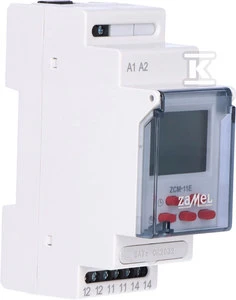 Zamel Savaitinis 1 kanalo Econo 230V AC ZCM- 11E