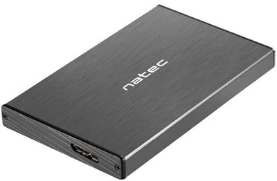 Kietasis diskas NATEC NKZ-0941 HDD/SSD external enclosure RHINO GO for 2.5" SATA - USB 3.0, Aluminum