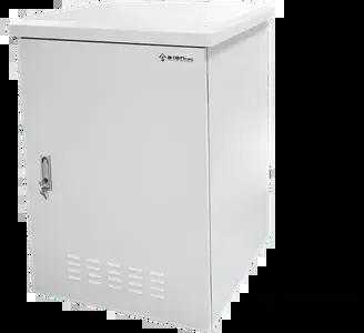 Alantec lauko pakabinama stelažo spintelė 19" 12U 600x600, 4 atraminės sijos, 4 kabelių įvadai, pilka ALANTEC