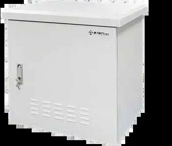 Alantec lauko pakabinama stelažo spintelė 19" 6U 600x450, 4 atraminės sijos, 4 kabelių įvadai, pilka ALANTEC