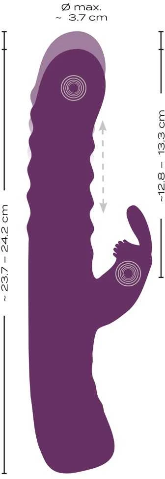 JAVIDA 2 F. Rabbit Vibe Thrusting Vib