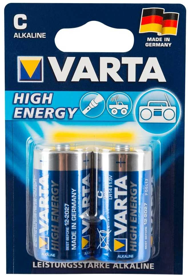 Varta Longlife Power C LR14 Alkaline Elementai 2 Vnt.