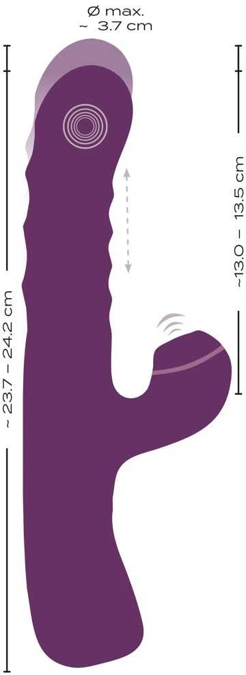 JAVIDA 3 F.Rabbit Vibe Thrusting Thum