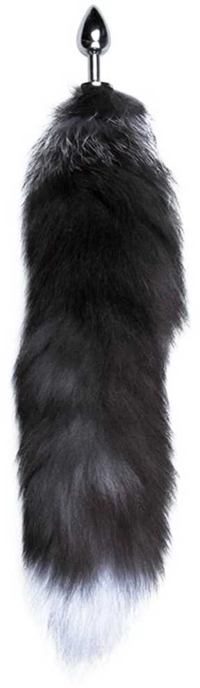Alive Juodas&Baltas Fox Tail M