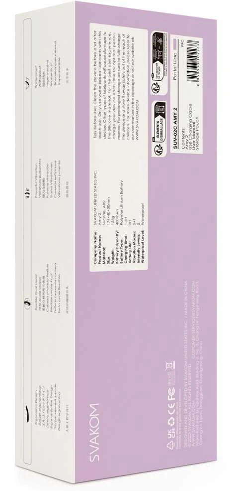 Svakom Amy 2 Pastel Lilac