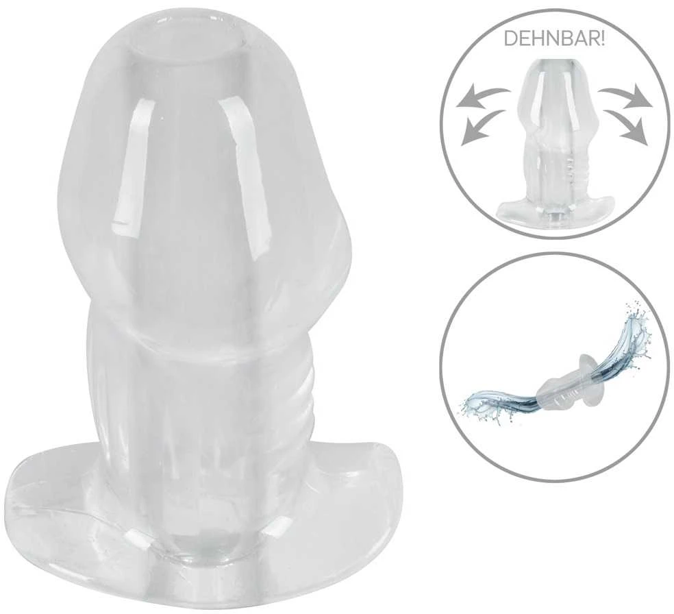 ANOS Butt Plug w Tunnel Transp