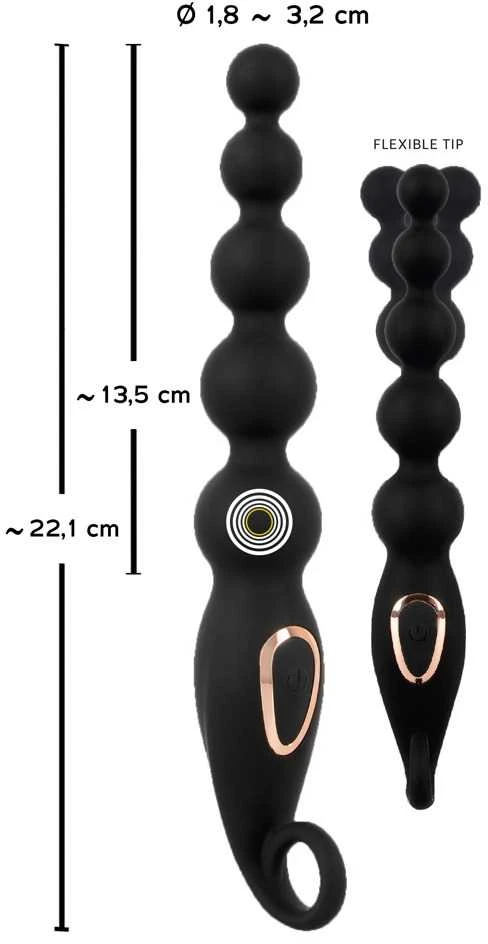 Anos Vibrating Anal Beads