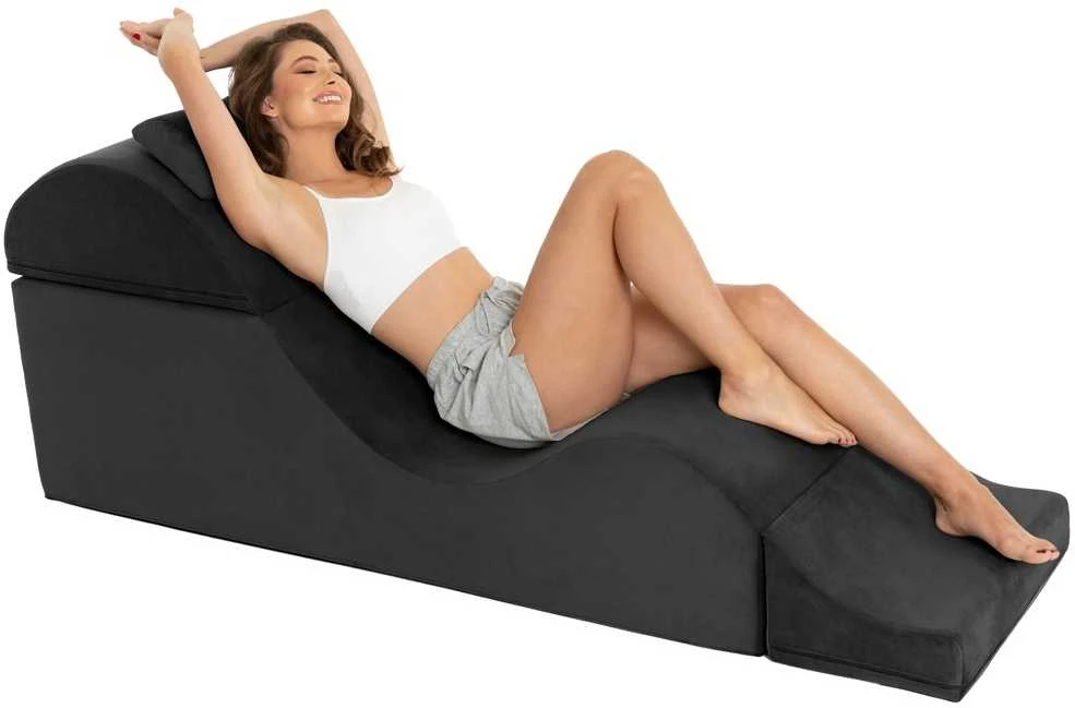 Aria Flip Chaise Juodas 22"