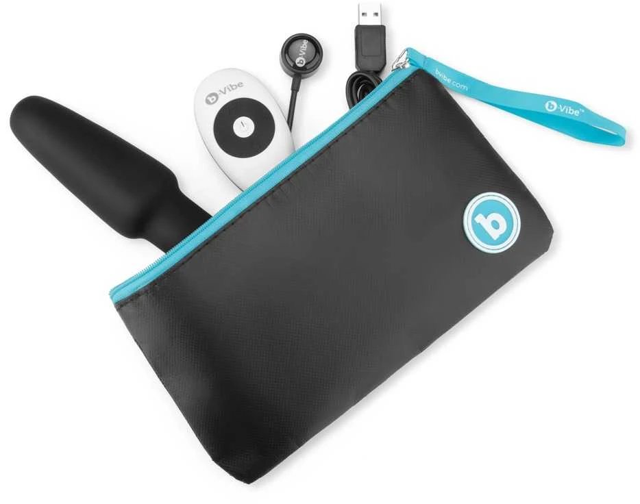Dreamtoys b-Vibe apvadas Plug Juodas