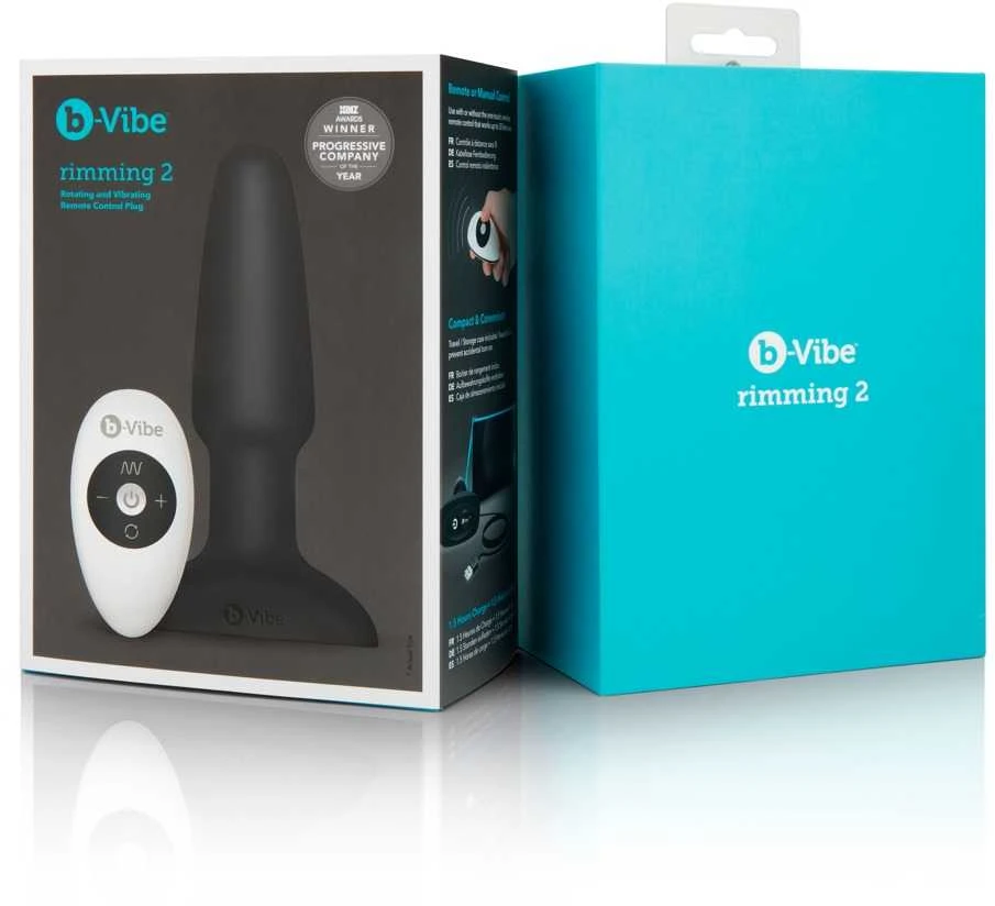 Dreamtoys b-Vibe apvadas Plug Juodas