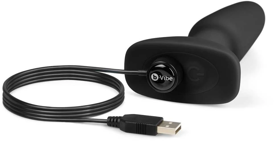 Dreamtoys b-Vibe apvadas Plug Juodas