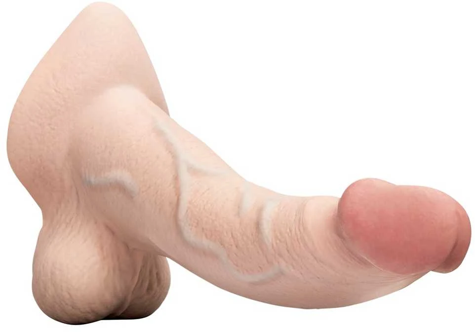 b-Vibe Slipskin 9" lenktas kremas