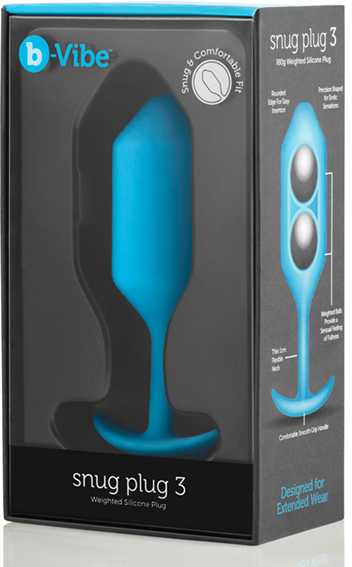 B-Vibe - Snug Plug 3 Teal