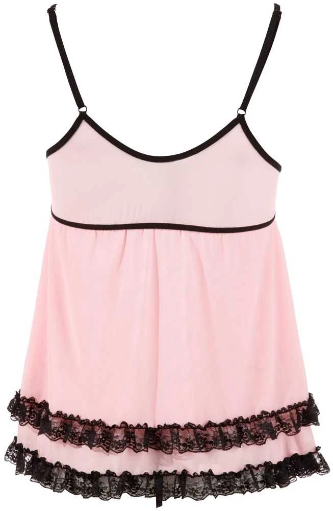 Cottelli Rožinė Babydoll rožinė XL