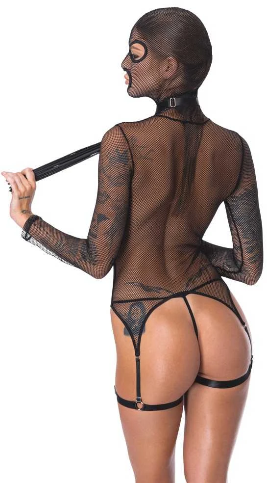 Bad Kitty Basque+Whip S