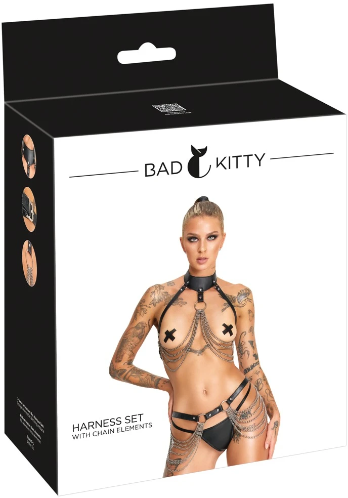 Bad Kitty petnešos, 3 dalių, S-L dydžio