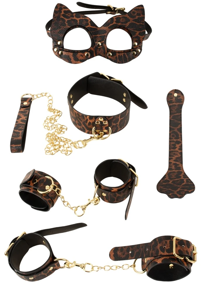Bad Kitty Restraint SetLeopard