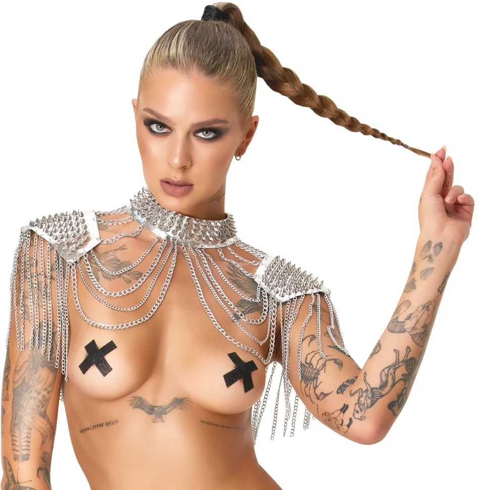 Collar Bloga dygliuota apykaklė ir petys