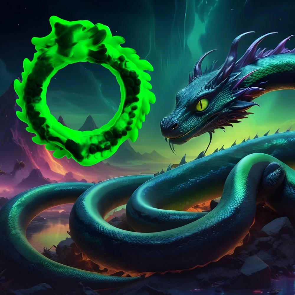 Dragon Žvėrių gaidžiai Drakono kilpa