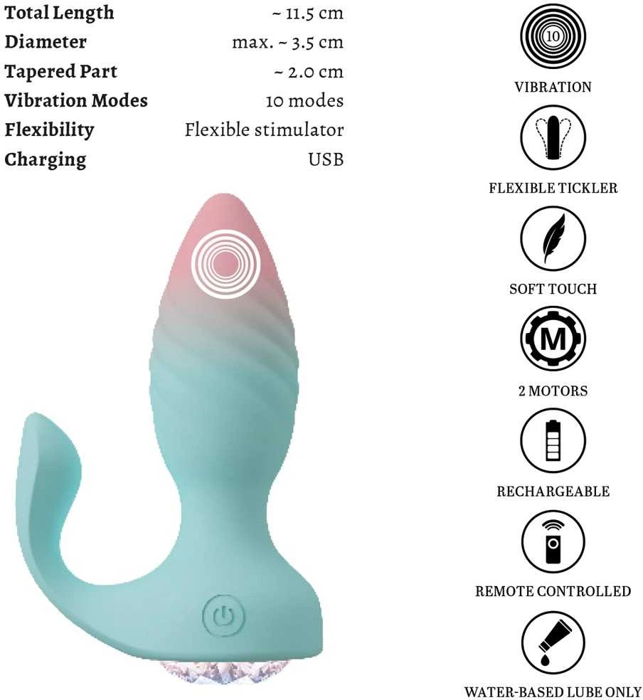beau coeur Juvela RC Butt Plug
