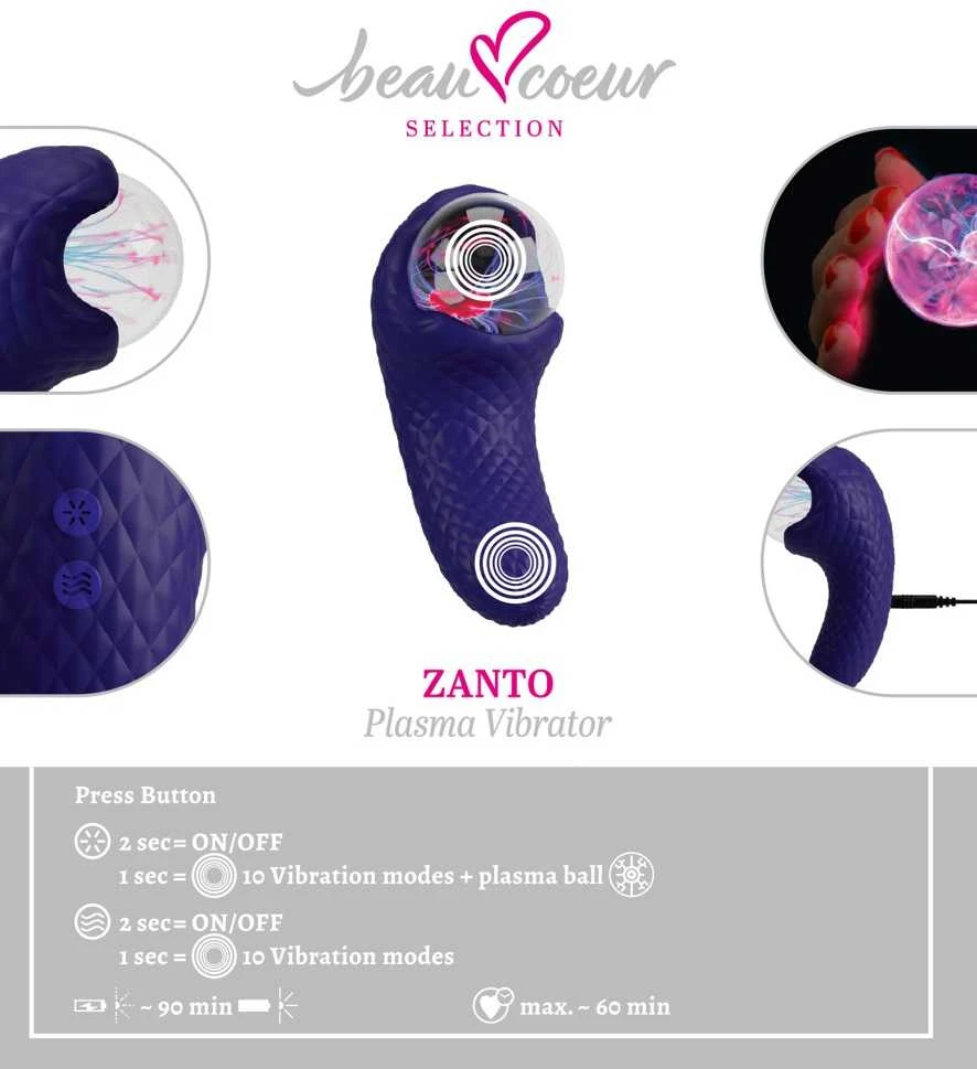 beau coeur Zanto Plasma Vibrat