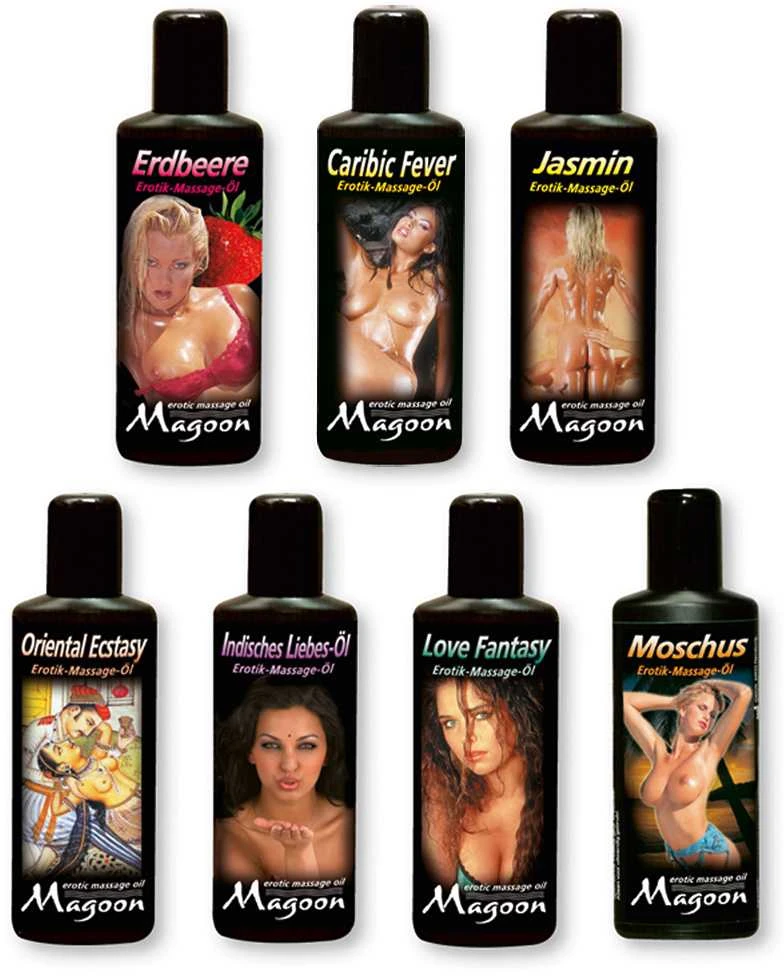 Magoon Best of Magoon masažo aliejų rinkinys (100 ml x 6 vnt.)