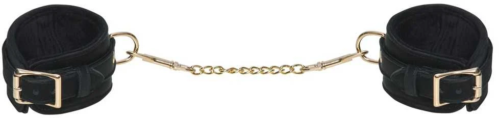 BK Handcuffs Velvet juodas