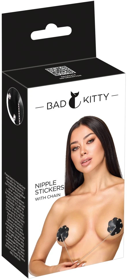 BK Nipple Stickers juodas