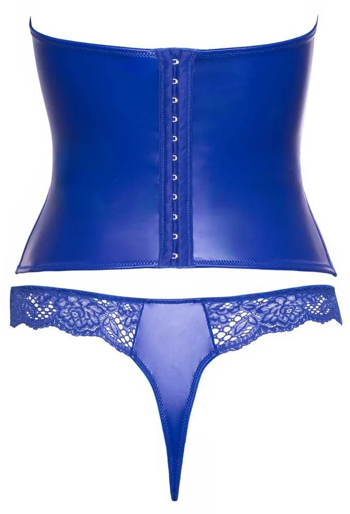 Blue Mėlyna Corset mėlynas L