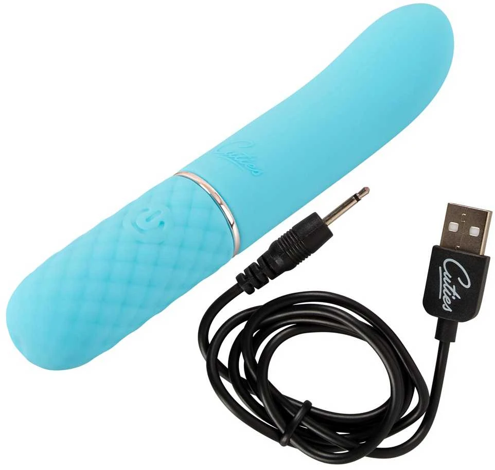 Blue Mėlyna Cuties Mini Vibrator Mėlyna 5.Ge