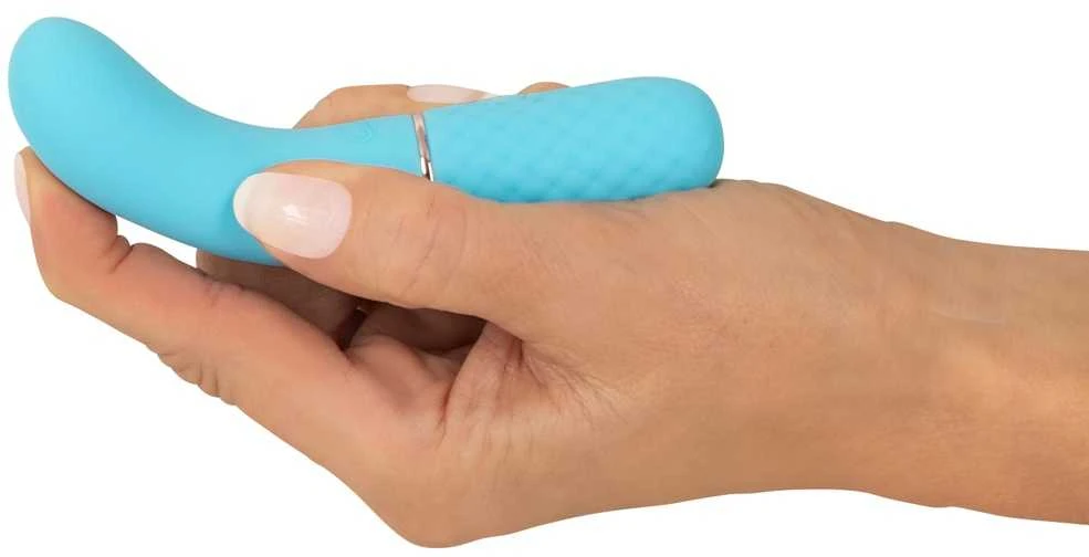 Blue Mėlyna Cuties Mini Vibrator Mėlyna 5.Ge