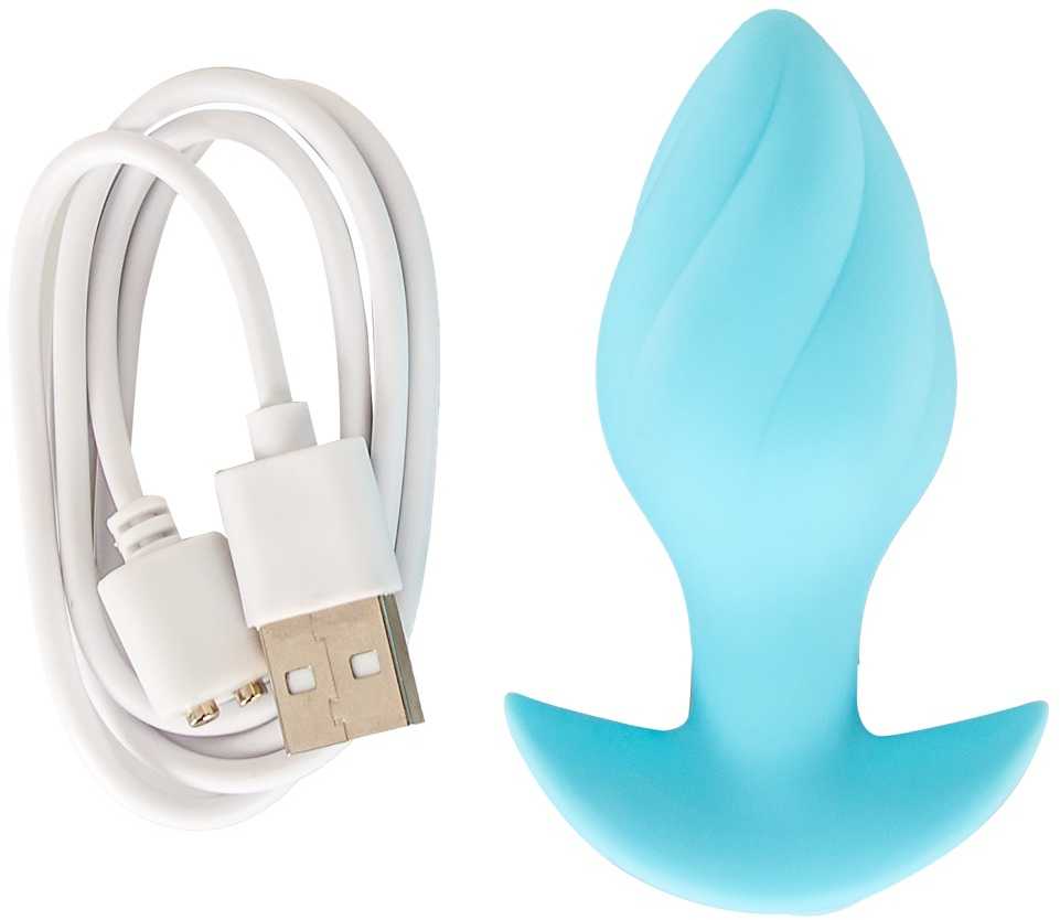 Blue Mėlyna Cuties Vibrating Plug Mėlyna