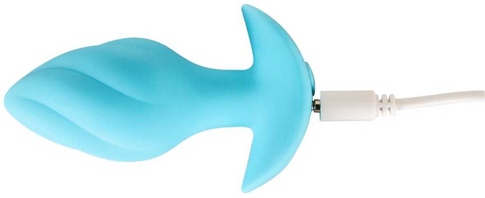 Blue Mėlyna Cuties Vibrating Plug Mėlyna