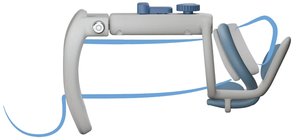 Blue Mėlyna LUI Maxtender Pilkas & Mėlyna (L)
