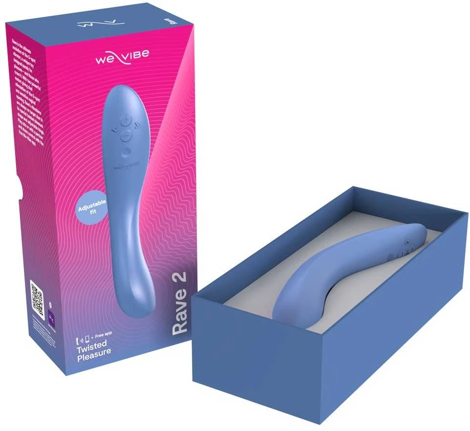 Mėlyna Rave 2 by We-Vibe Muted Mėlyna