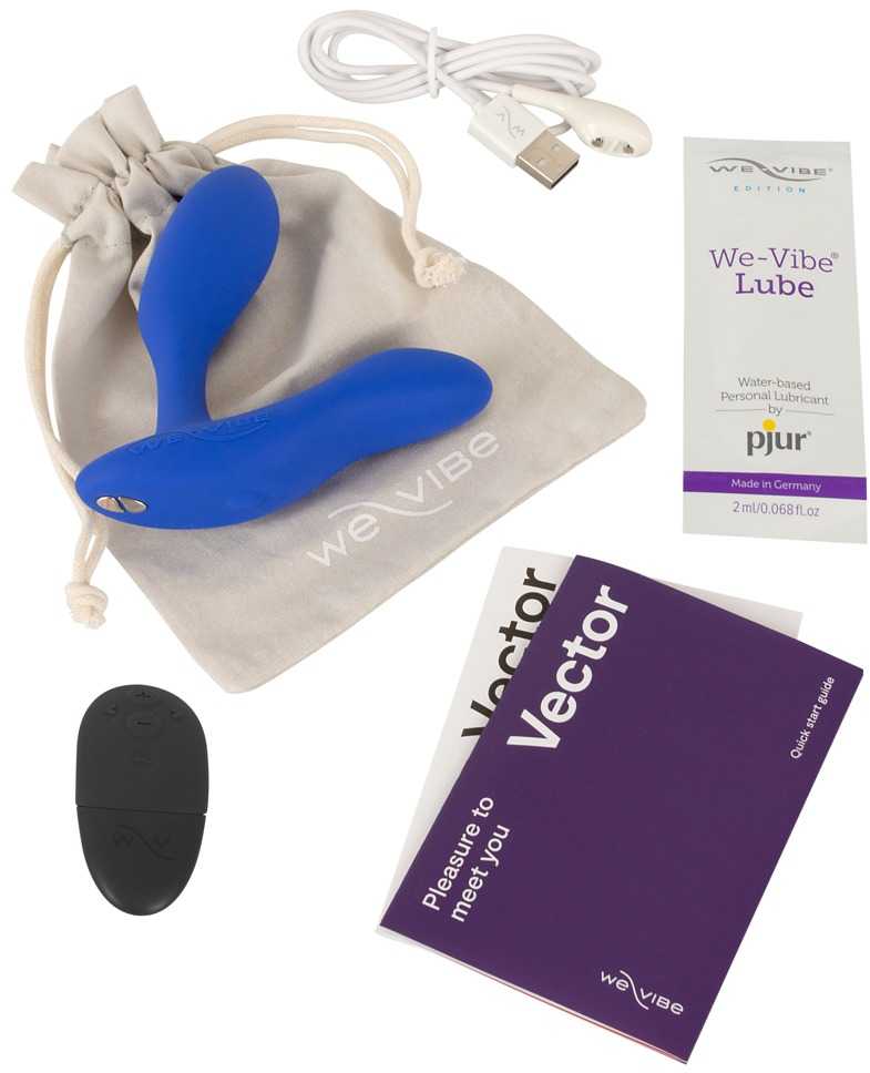 WE-VIBE Mėlyna Vector+ Royal Mėlyna