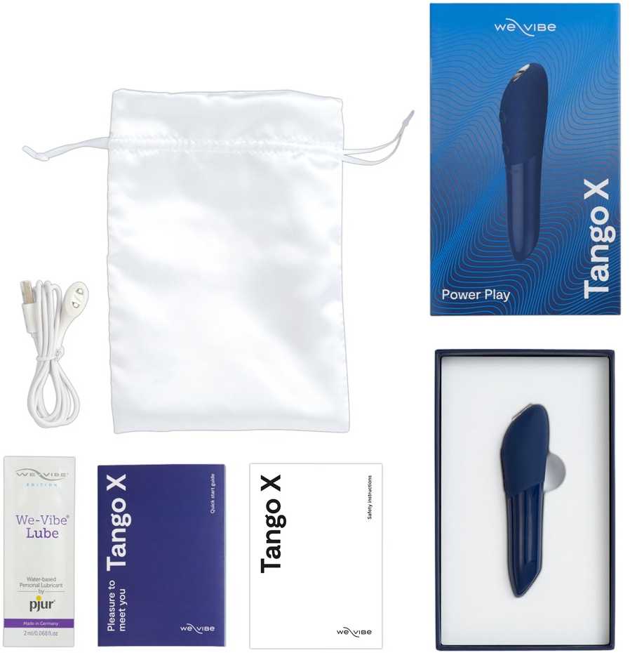 We-Vibe Tango X Midnight Mėlyna