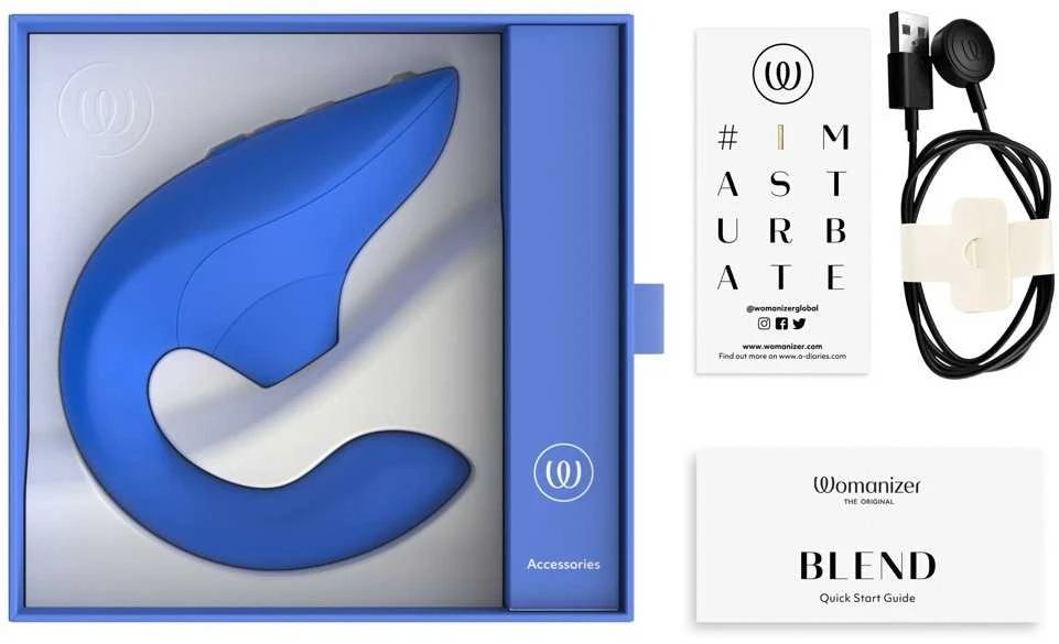 WOMANIZER Mėlyna Wom. Blend Vibrant Mėlyna