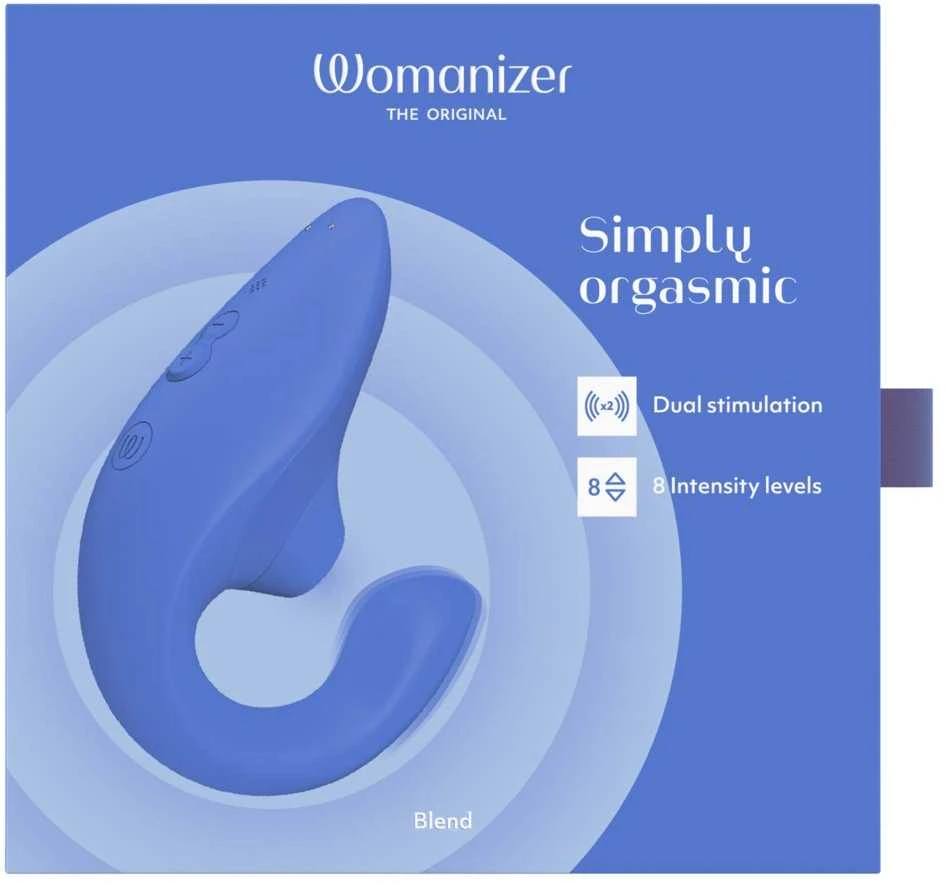 WOMANIZER Mėlyna Wom. Blend Vibrant Mėlyna