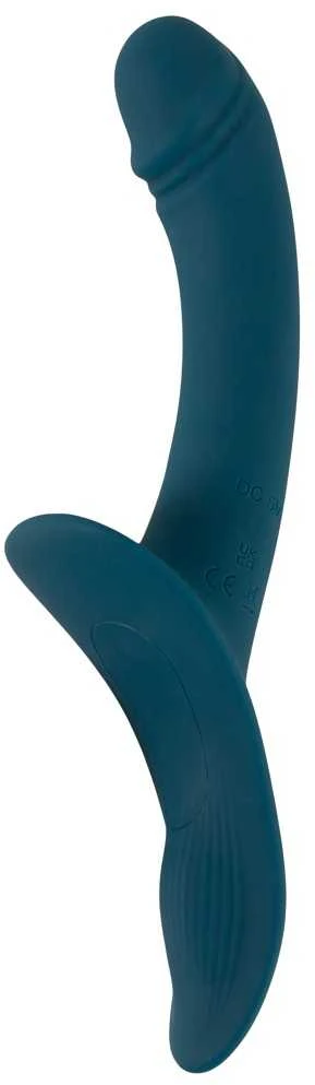 Blue Mėlyna Your Strap-On RC vibratorius Mėlyna