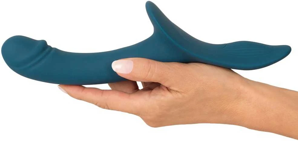 Blue Mėlyna Your Strap-On RC vibratorius Mėlyna